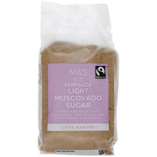 M&S Fairtrade Light Muscovado Sugar 500g Botiga