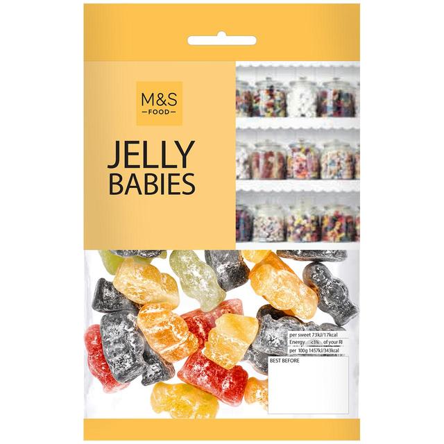 M&S Jelly Babies 225g Botiga