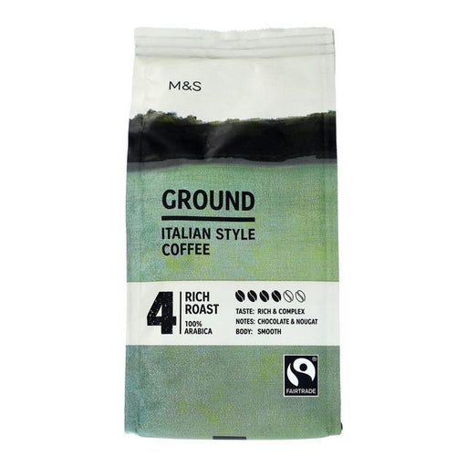 M&S Fairtrade Italian Ground Coffee 227g Botiga