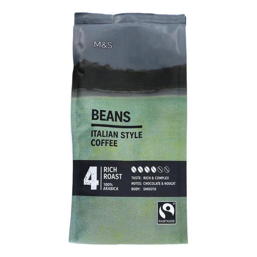 M&S Fairtrade Italian Coffee Beans 227g Botiga