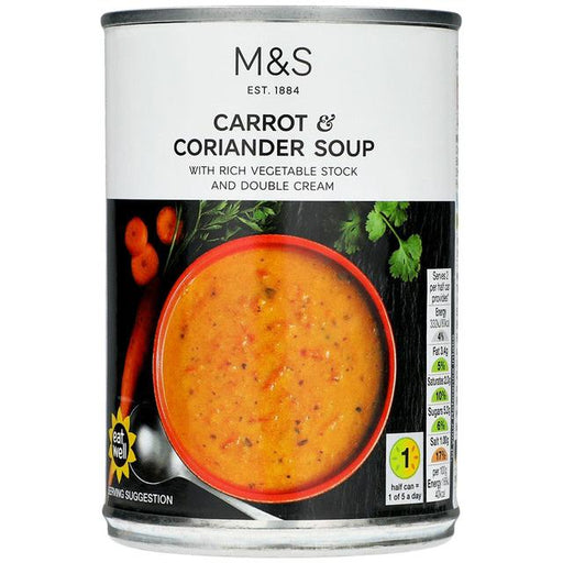 M&S Carrot & Coriander Soup 400g Botiga