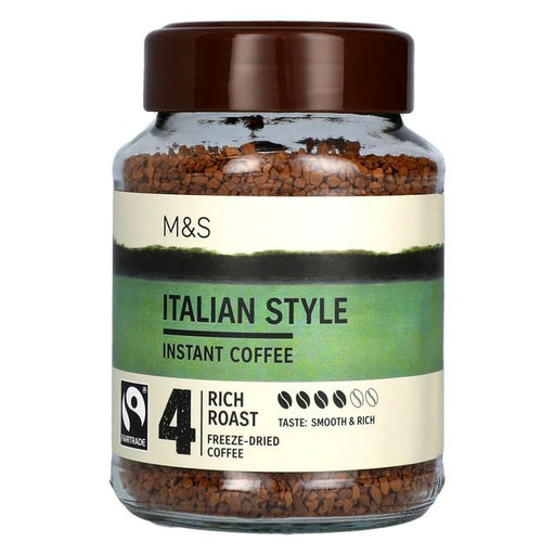 M&S Fairtrade Italian Style Instant Coffee 100g Botiga