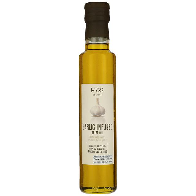 M&S Garlic Infused Olive Oil 250ml Botiga