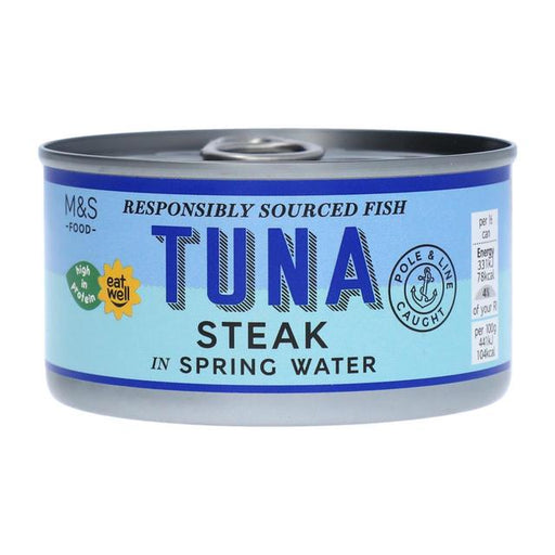 M&S Tuna Steak in Spring Water 200g Botiga