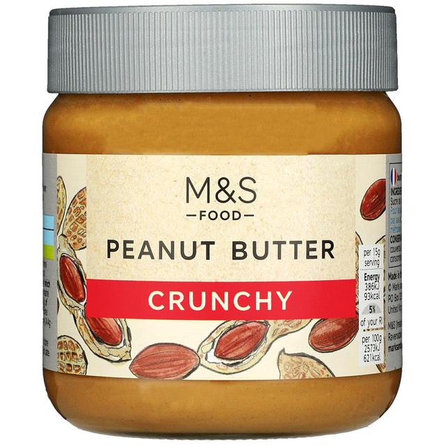 M&S Crunchy Peanut Butter 340g Botiga