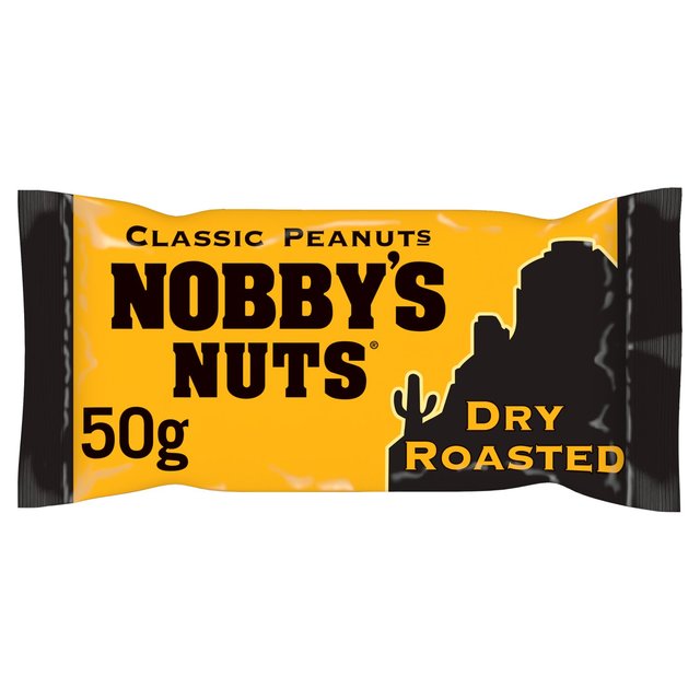 Nobby's Nuts Classic Dry Roasted Peanuts 50g Botiga