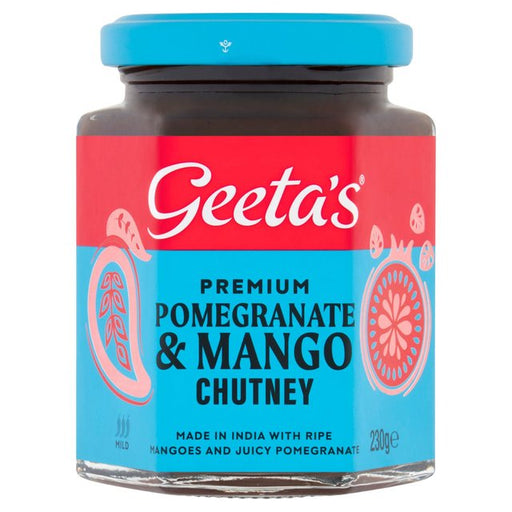 Geeta's Pomegranate & Mango Chutney 230g Botiga