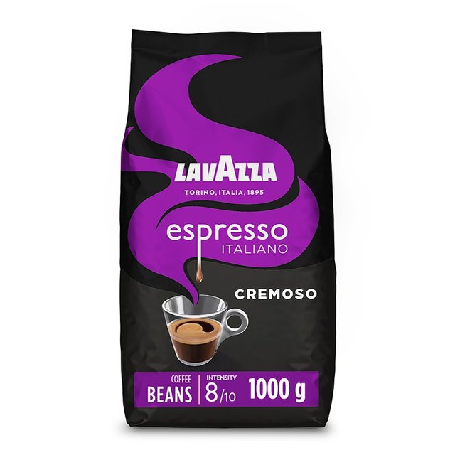 Lavazza Espresso Italiano Cremoso Coffee Beans 1kg Botiga