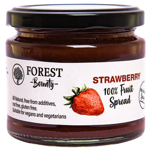 Forest Bounty 100% Strawberry Fruit Spread 250g Botiga