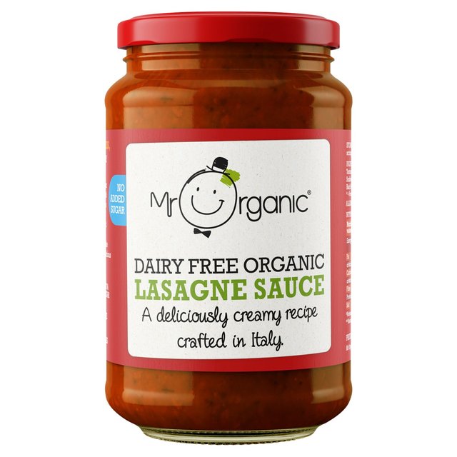 Mr Organic Dairy Free Lasagne Sauce 350g Botiga