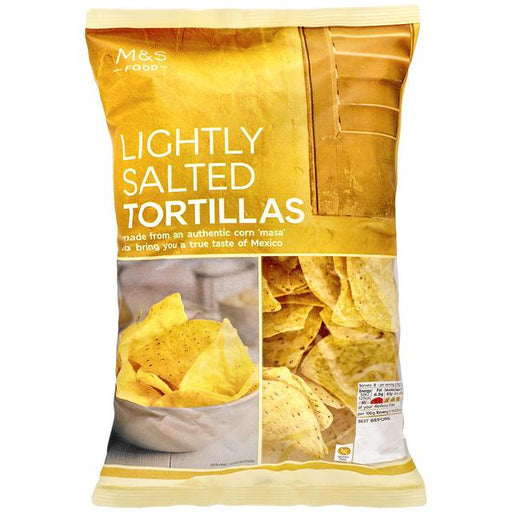 M&S Lightly Salted Tortilla Chips 200g Botiga