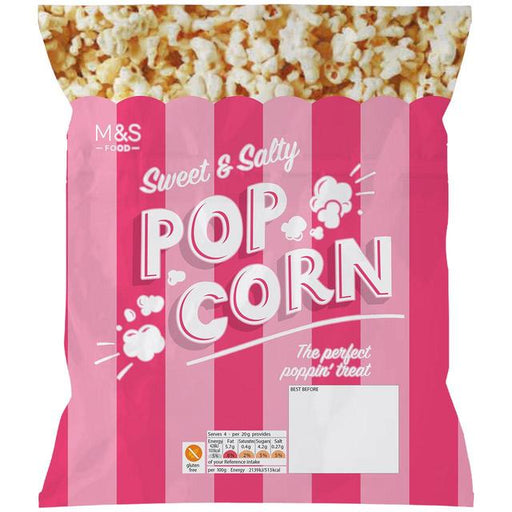 M&S Sweet & Salty Popcorn 80g Botiga