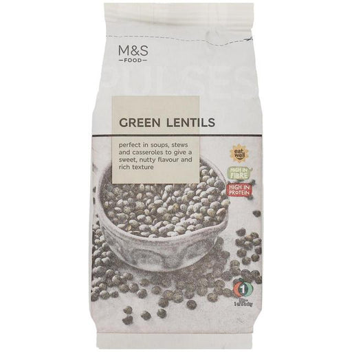 M&S Green Lentils 500g Botiga