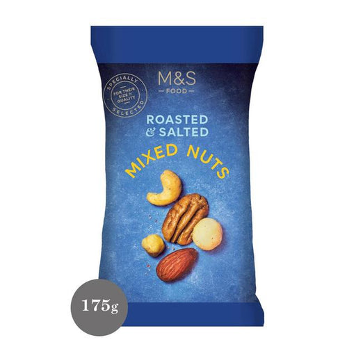 M&S Roasted & Salted Mixed Nuts 175g Botiga