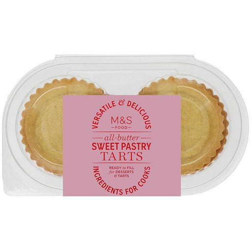 M&S All Butter Sweet Pastry Tartlets 144g Botiga