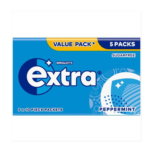 Extra Peppermint Sugarfree Chewing Gum Multipack 70g Botiga