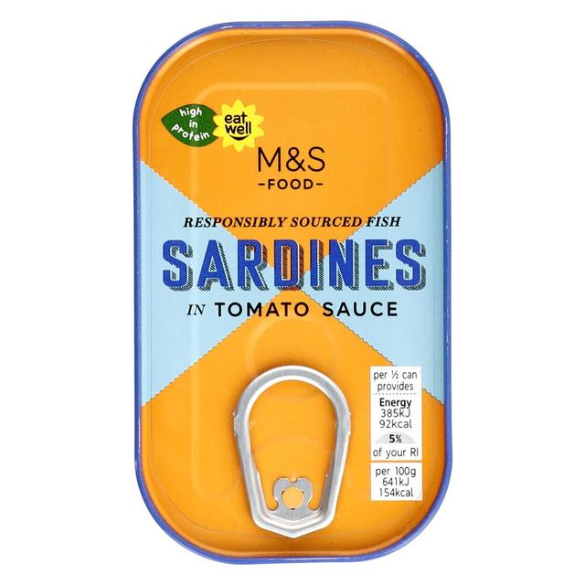 M&S Sardines in Tomato Sauce 120g Botiga