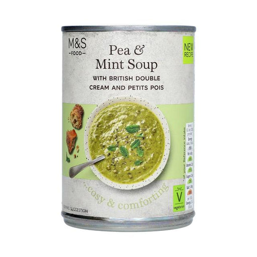 M&S Pea & Mint Soup 400g Botiga