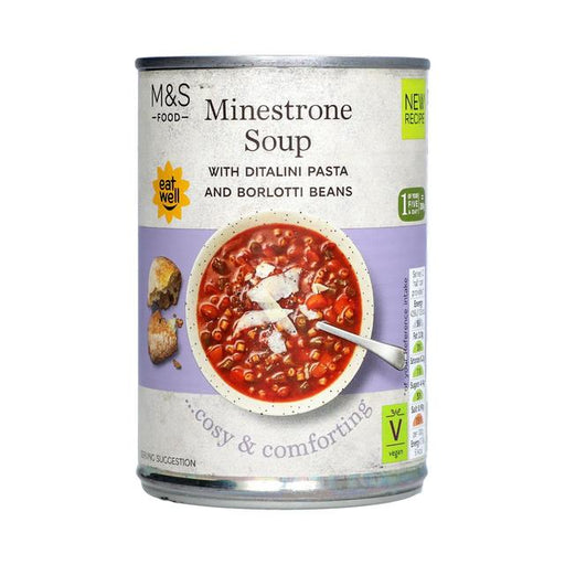 M&S Minestrone Soup 400g Botiga