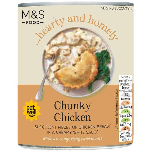 M&S Chunky Chicken in White Sauce 400g Botiga