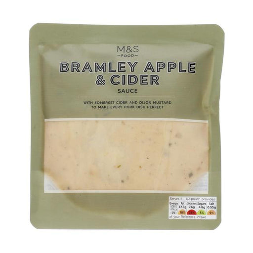 M&S Bramley Apple & Cider Sauce 200g Botiga