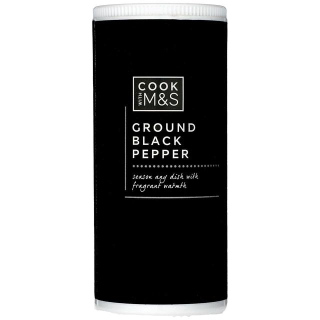 Cook With M&S Ground Black Pepper 100g Botiga