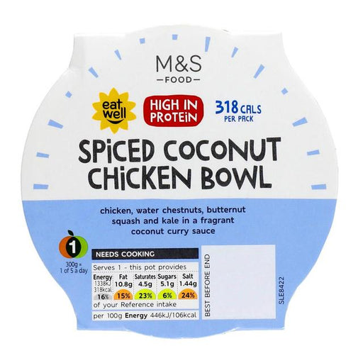 M&S Count On Us Coconut Chicken Bowl 300g Botiga