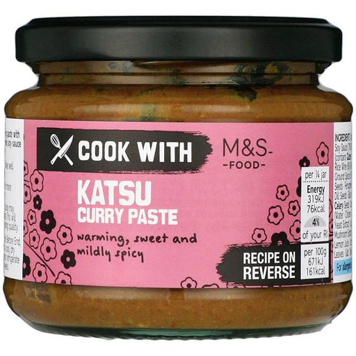 Cook With M&S Katsu Curry Paste 190g Botiga