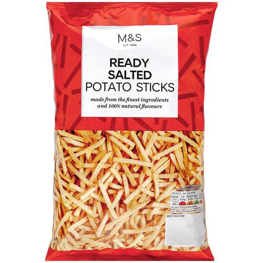 M&S Ready Salted Potato Sticks 150g Botiga