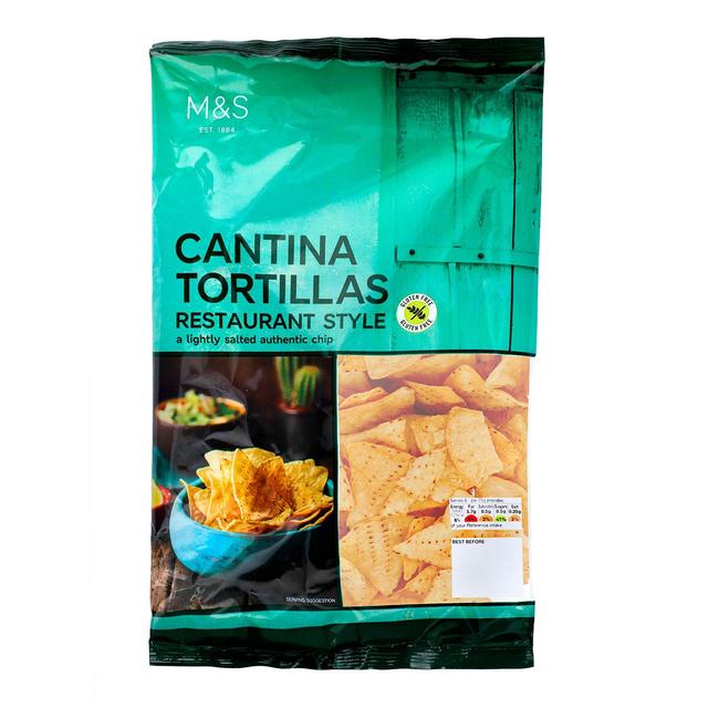 M&S Cantina Tortilla Chips 150g Botiga