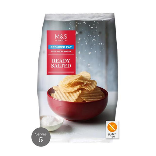 M&S Reduced Fat Ready Salted Crisps 150g Botiga