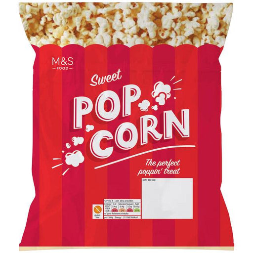 M&S Sweet Popcorn 80g Botiga