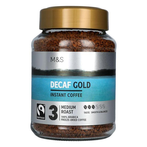 M&S Fairtrade Gold Decaf Instant Coffee 200g Botiga