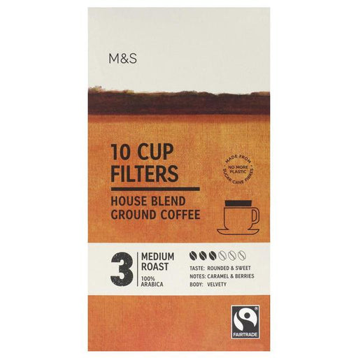 M&S Fairtrade Classic One Cup Coffee Filters 10 per pack Botiga