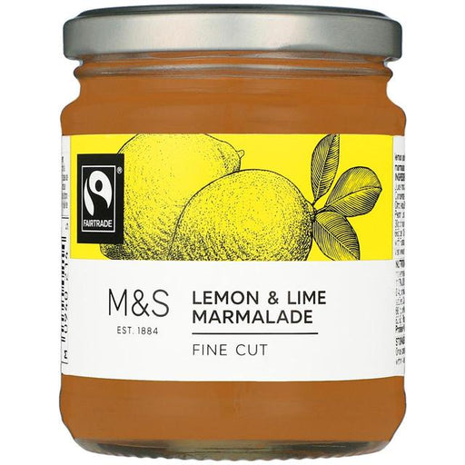 M&S Fairtrade Lemon & Lime Marmalade 340g Botiga