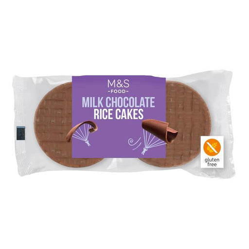 M&S Belgian Milk Chocolate Rice Cakes 102g Botiga