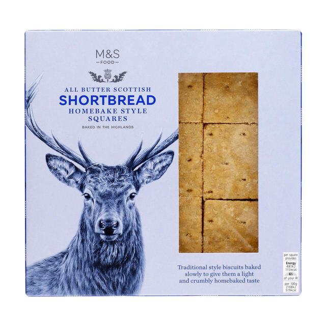 M&S Scottish All Butter Shortbread Squares 200g Botiga