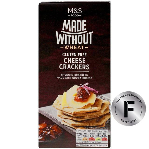 M&S Made Without Cheese Crackers 100g Botiga