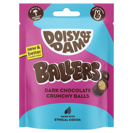 Doisy & Dam Vegan Chocolate Ballers 75g Botiga