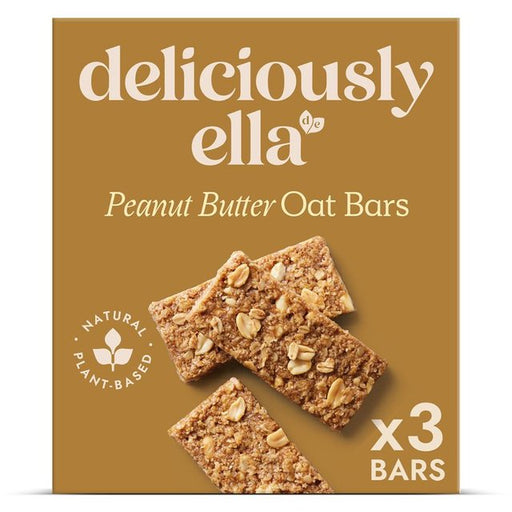 Deliciously Ella Peanut Butter Oat Bar Multipack 3 x 50g Botiga