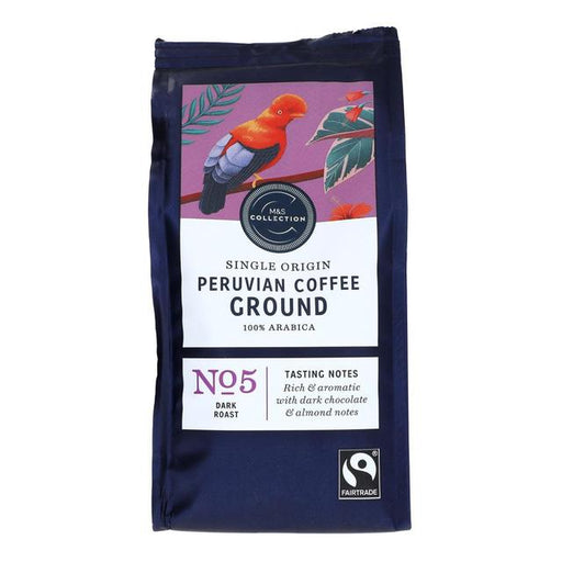 M&S Fairtrade Peruvian Ground Coffee 227g Botiga