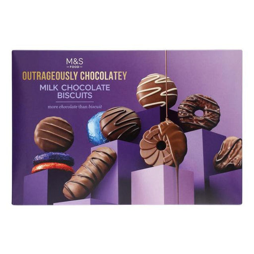 M&S Milk Chocolate Biscuit Selection 450g Botiga