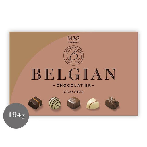 M&S Belgian Chocolate Classics Assortment 194g Botiga