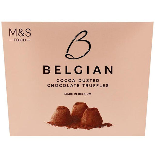 M&S Belgian Cocoa Dusted Chocolate Truffles 260g Botiga