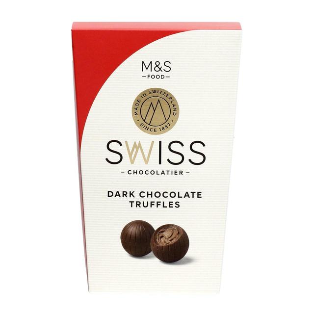 M&S Swiss Dark Chocolate Truffles 205g Botiga