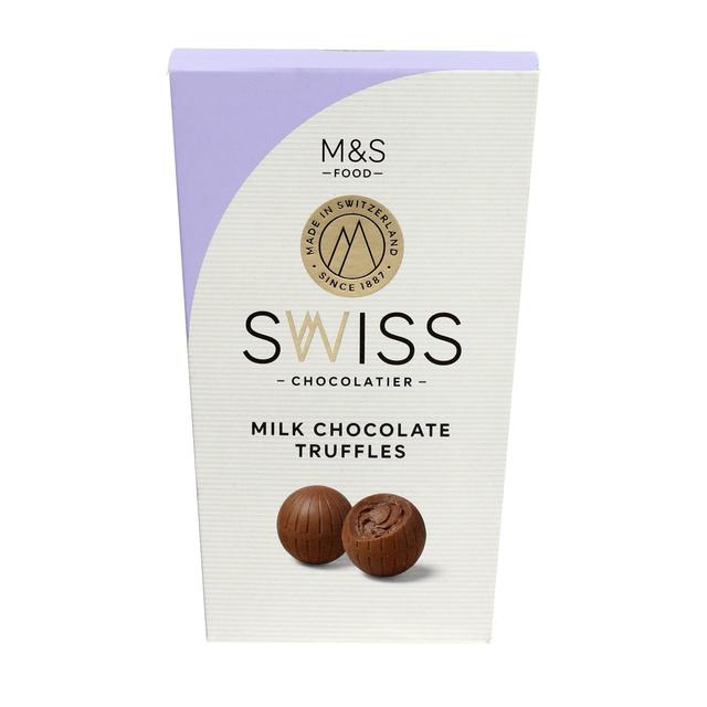 M&S Swiss Milk Chocolate Truffles 205g Botiga