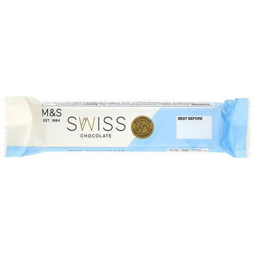 M&S Swiss Milk Chocolate Bar 50g Botiga