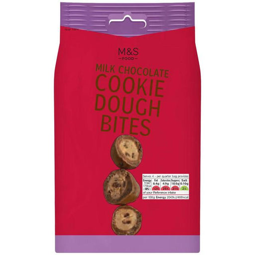 M&S Milk Chocolate Cookie Dough Bites 140g Botiga