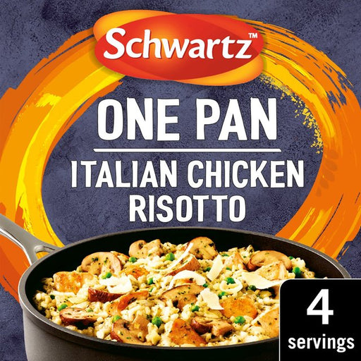 Schwartz Italian Chicken & Mushroom Risotto One Pan 28g Botiga