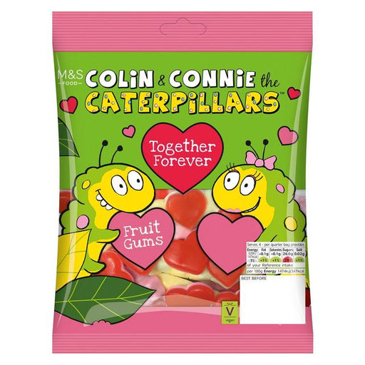 M&S Colin & Connie The Caterpillar Fruit Gums 170g Botiga